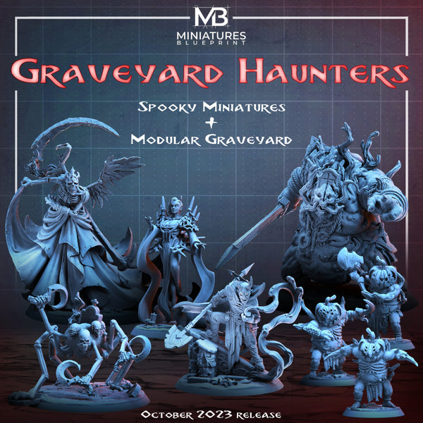 Graveyard Haunters Bundle (22 Models)