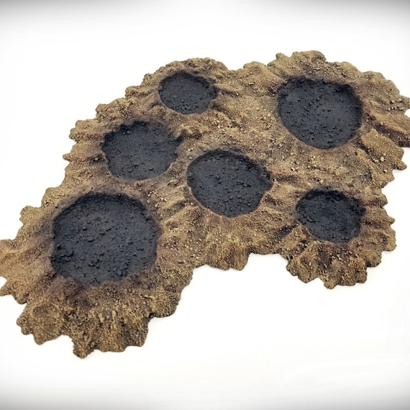 Multi Crater B: Blast Craters Terrain Set - Only-Games