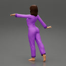 Beautiful Young Woman Wearing Onesie - Only-Games