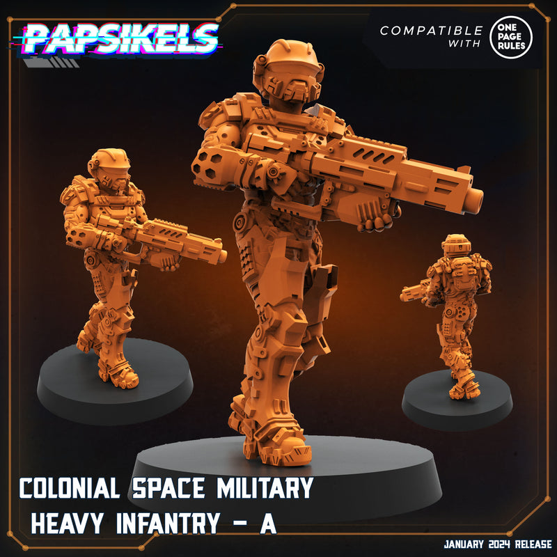 HUMAN SPACE MILITARY HEAVY INFANTRY - Only-Games