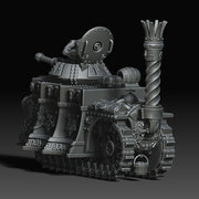 Steam Tank - Tracks Conversion Kit -28-32mm - Only-Games