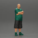 Fat Gangster in cap folding one's arms - Only-Games