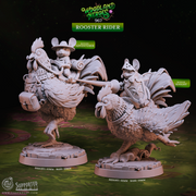 Rooster Riders - Woodland Heroes - CastNPlay - Terrain Wargaming D&D DnD 28mm 32mm 40mm 54mm - Only-Games