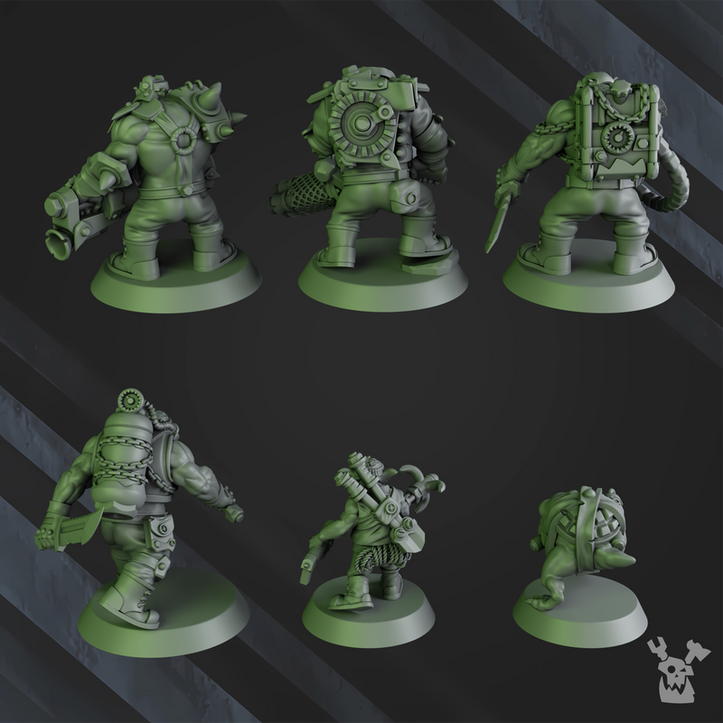 Blak Orks Mob x11