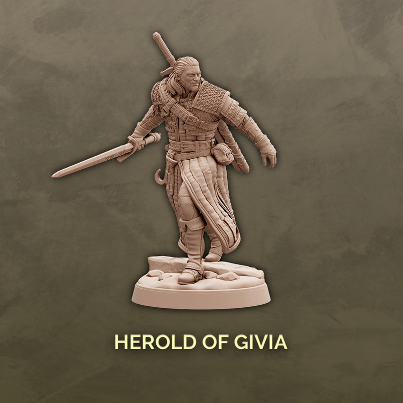 Herold of Givia - Human Fighter