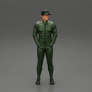 motorbiker standing with his hands in pocket - Only-Games