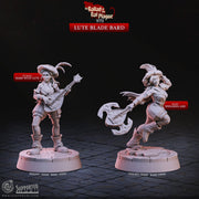 Lute Blade Bard - The Ballad of the Rat Plague - CastNPlay - Terrain Wargaming D&D DnD 28mm 32mm 40mm 54mm - Only-Games