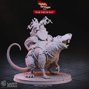 War Drum Rat - The Ballad of the Rat Plague - CastNPlay - Terrain Wargaming D&D DnD 28mm 32mm 40mm 54mm - Only-Games