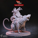 War Drum Rat - The Ballad of the Rat Plague - CastNPlay - Terrain Wargaming D&D DnD 28mm 32mm 40mm 54mm