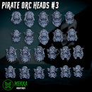 Pirate Orc Heads