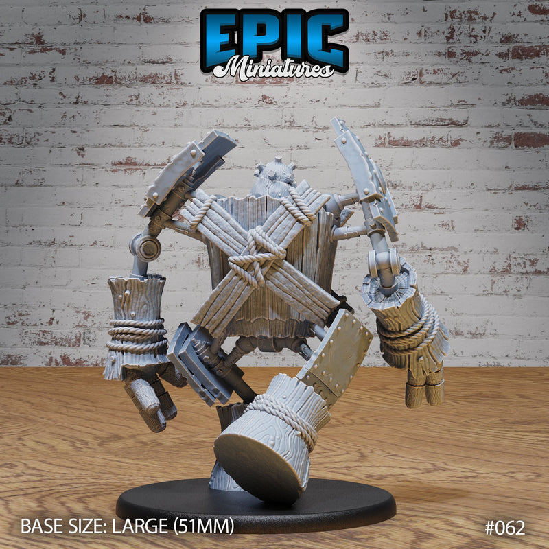 Wooden Construct Golem - Only-Games