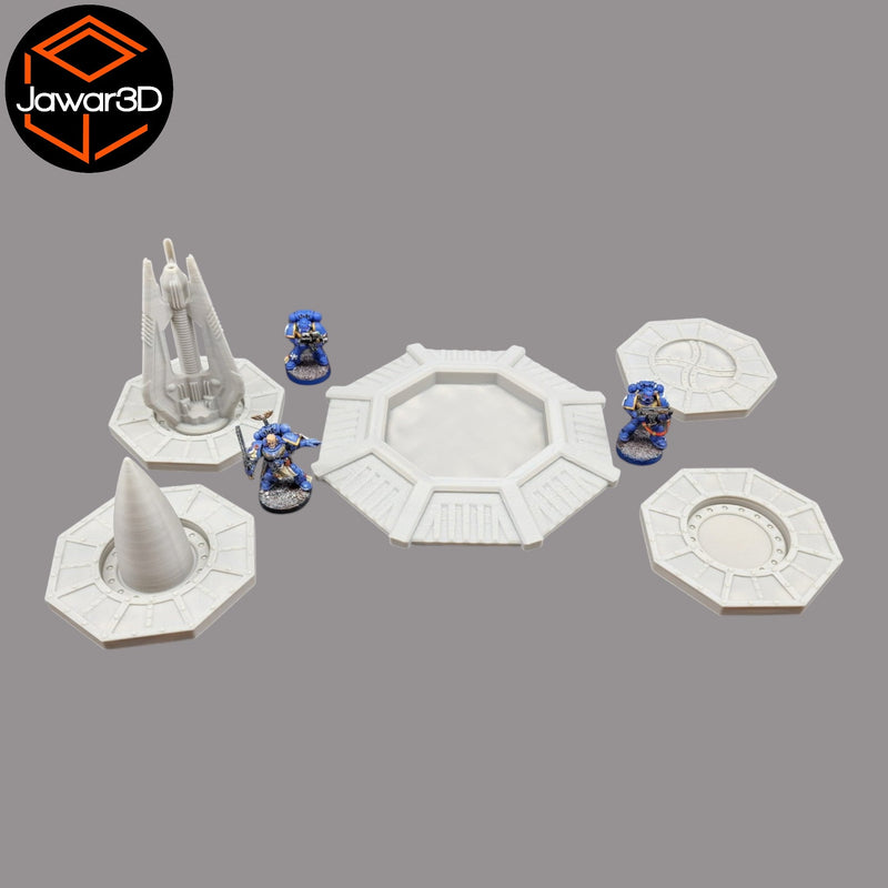 Rocket Hatch - 28mm Wargaming Scatter Terrain Scenery Tabletop Miniature - Only-Games