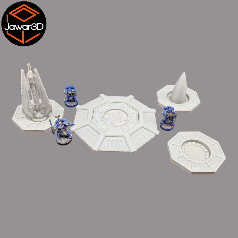 Rocket Hatch - 28mm Wargaming Scatter Terrain Scenery Tabletop Miniature - Only-Games