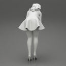 santa christmas  girl in hat and dress bend over - Only-Games