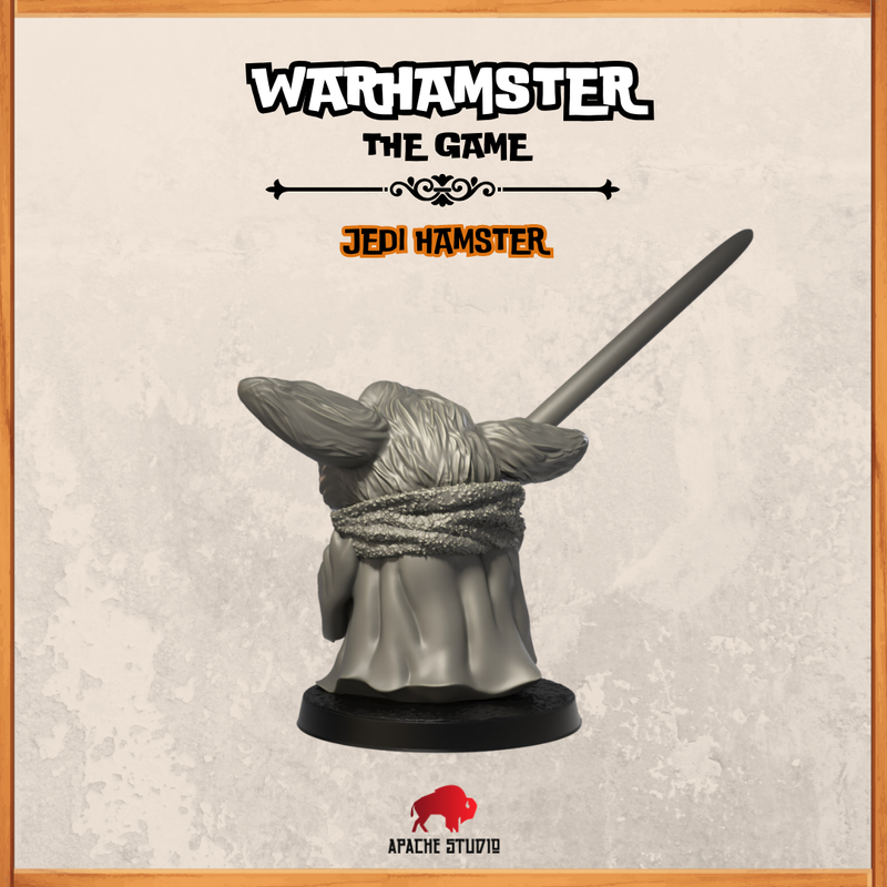 Warhamster The Game: JEDI HAMSTER