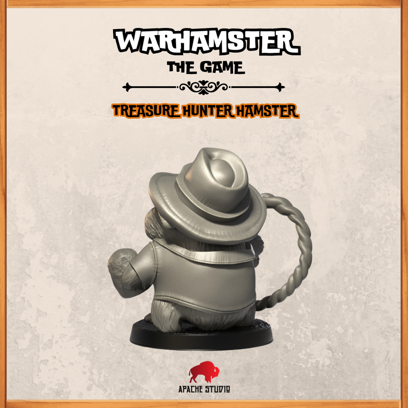 Warhamster The Game: TREASURE HUNTER HAMSTER