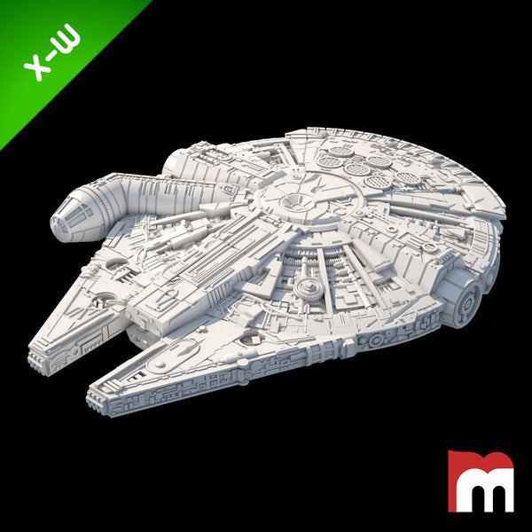 (XW) Wrecked Millennium Falcon - Only-Games