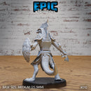 Lizard Folk Army Axe & Shield - Only-Games