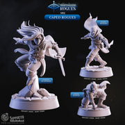 Caped Rogues - Nightdagger Rogues - CastNPlay - Terrain Wargaming D&D DnD 28mm 32mm 40mm 54mm - Only-Games