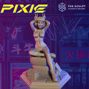 Sexy Cyberpunk Characters 32mm - Only-Games