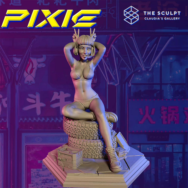 Sexy Cyberpunk Characters 32mm - Only-Games
