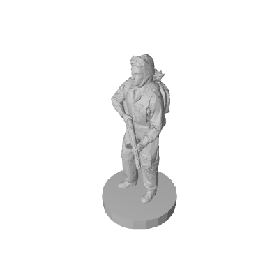 1/72 WW2 3D Printed Russian Airborne Pose 1 - Only-Games