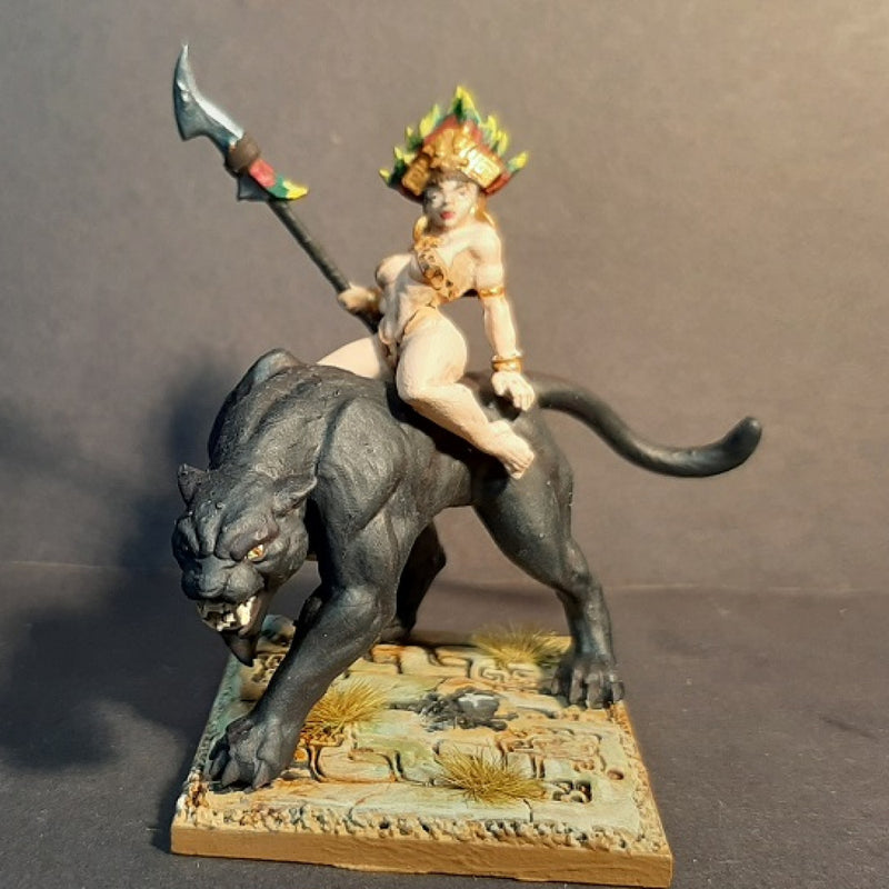 Kaata, Princess on Panther (AMAZONS! Kickstarter)