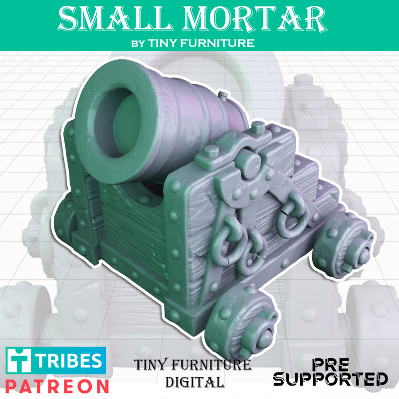 Small Mortar (Medieval Artillery) - Only-Games