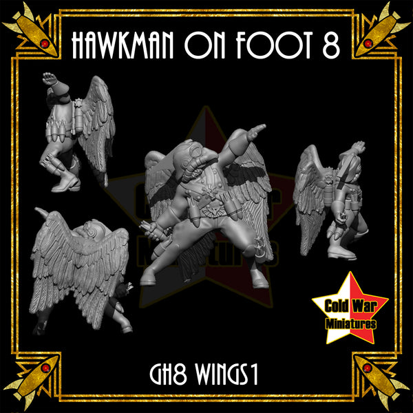 Hawkman on Foot 8 (wings) - Only-Games