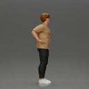 handsome, happy man in shirt is pulling his girlfriend on his back - Only-Games