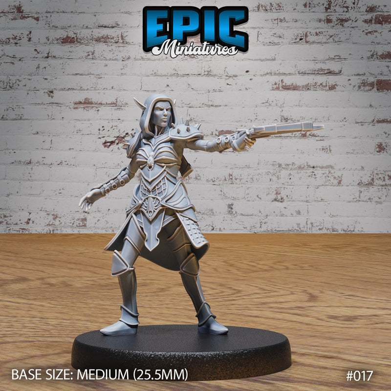 Dark Elf Army Crossbow Female - Only-Games