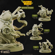 Mystic Toads - Jungle Toads - CastNPlay - Terrain Wargaming D&D DnD 28mm 32mm 40mm 54mm - Only-Games