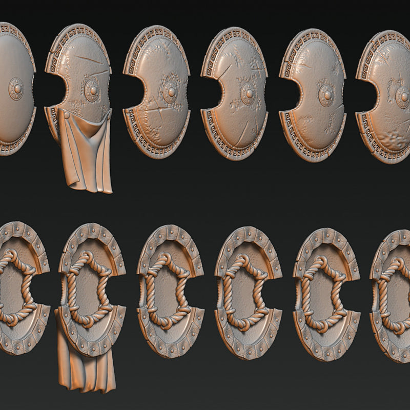 Extra Shield ONE - 6 unique models - Only-Games