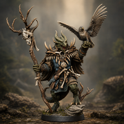 Dragonkin Druid Miniature STL | Digital Download - Only-Games