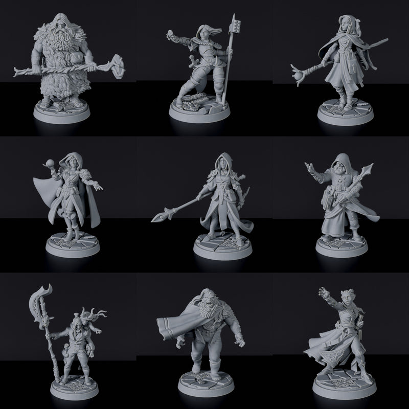 RPG Heroes - Magic Set - Mega Deal - 20 Miniatures