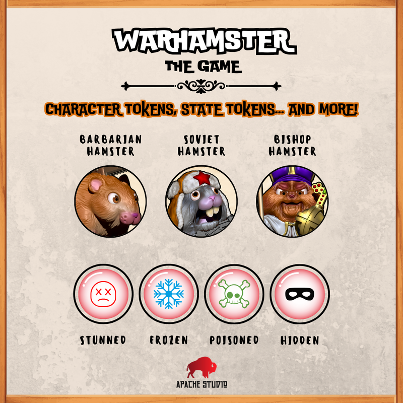 Warhamster The Game: GAME MATERIAL PACK (PDF)