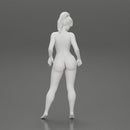 Naked woman looking down - Only-Games