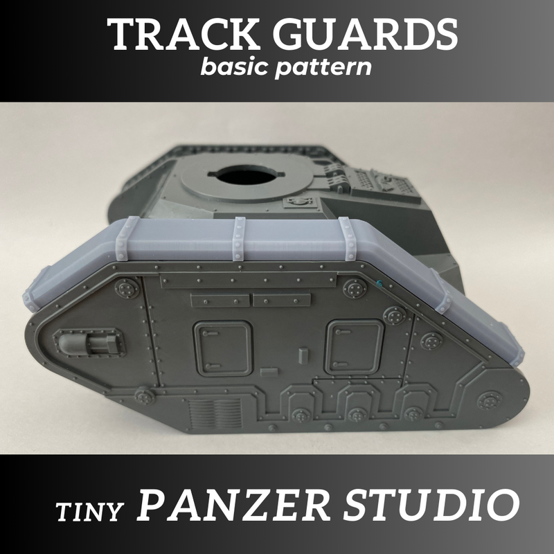 Imperial Battle Tank Track Guards - Compatible with wide tracks - Only-Games