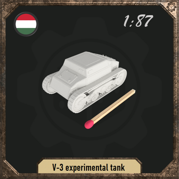 1/87 V-3 experimental tank