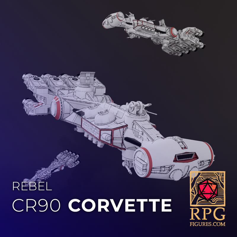 Galactic Wars | Rebel CR-90 Corvette