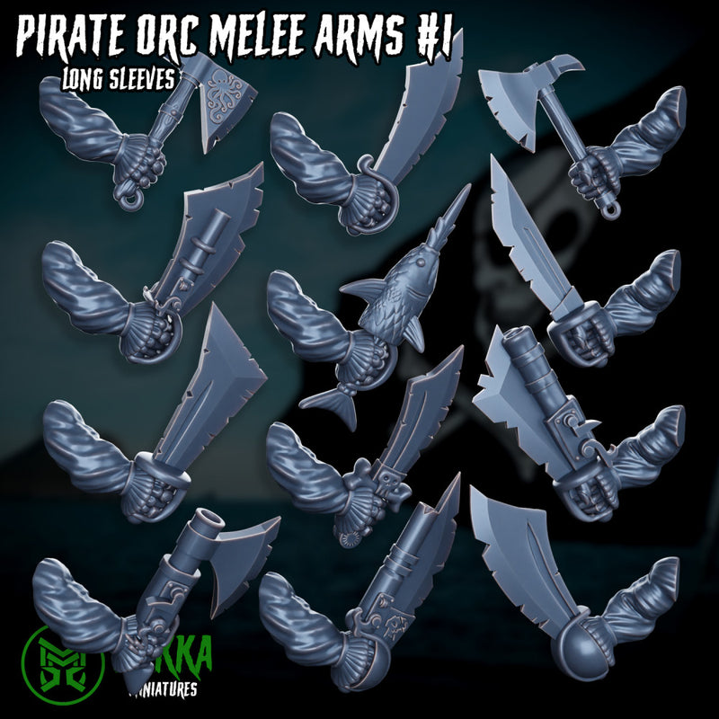 Pirate Orc Melee Arms