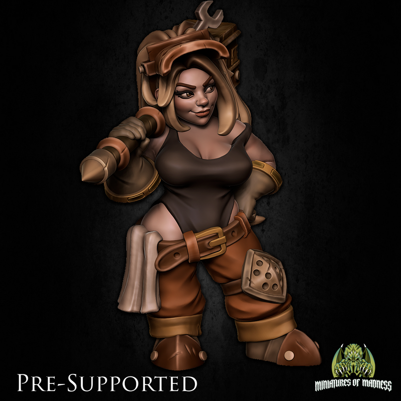 Mystnia Hardspring [PRE-COLORED] Dwarf Female - Only-Games