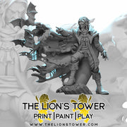 Vampire Lord Dracula - 32mm scale miniature - Only-Games