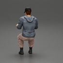 Man sitting on driver seat in car in cap - Only-Games