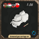 1/56 Armoured gun carriage car - Only-Games