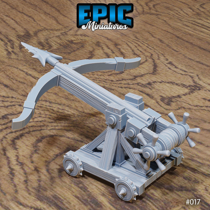 Orc Army Siege Ballista & Reloader Set