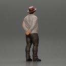Man in a hat putting hands behind his back ( pablo escobar ) - Only-Games