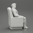 2 suited businessman like Thomas Shelby sitting in the first-class cabin of an airplane - Only-Games