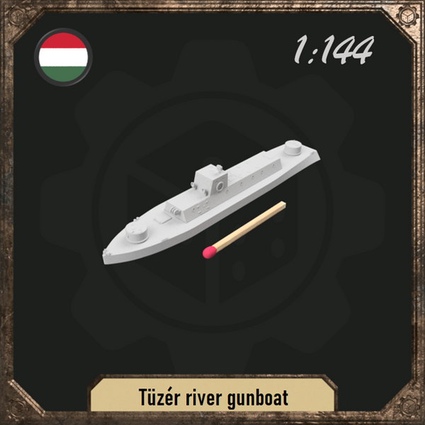 1/144 Tüzér river gunboat