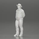 Man in a hat putting hands behind his back ( pablo escobar ) - Only-Games